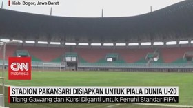VIDEO: Stadion Pakansari Disiapkan Untuk Piala Dunia U-20