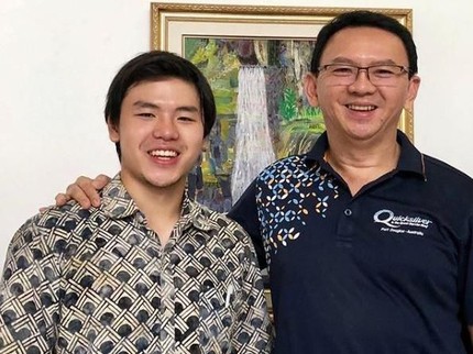 Beda Sikap Sean dan Nathania Atas Pernikahan Ahok-Puput