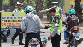 Operasi Zebra 2020 Juga Sasar Pengendara Tak Pakai Masker