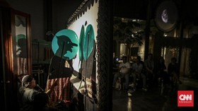 FOTO: Kepedulian Sosial di Pertunjukan Wayang Bocor