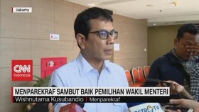 VIDEO: Tanggapan Wishnutama Soal Wamen Angela Tanoesoedibjo