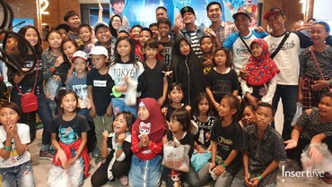 Dukung Pendidikan, CT Arsa Ajak Anak-anak Nonton FIlm Bareng