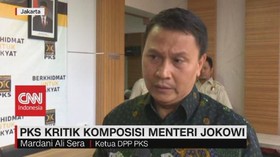 VIDEO: PKS Kritik Komposisi Menteri Jokowi