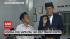 VIDEO: Mengenal Fikri, Santri Yang Sebut Prabowo Menteri