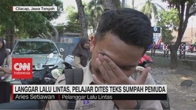 VIDEO: Langgar Lalu Lintas, Pelajar Dites Teks Sumpah Pemuda