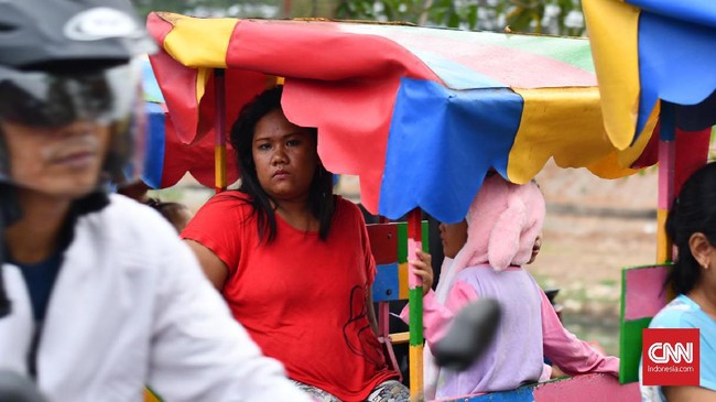 FOTO: Odong-Odong, Hiburan Murah yang Terancam Musnah