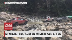 VIDEO: Menjajal Akses Jalan Menuju Kabupaten Arfak
