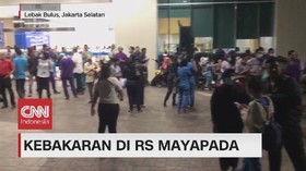VIDEO: Kebakaran di RS Mayapada Lebak Bulus, Jaksel