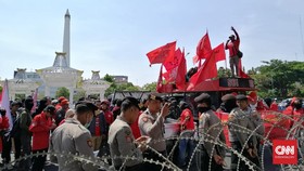 Massa Aksi 28 Oktober di Surabaya Bawa Isu Perppu KPK
