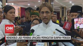 VIDEO: Mendikbud Jadi Pembina Upacara Sumpah Pemuda