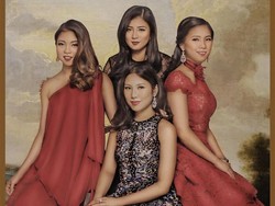 Kompaknya Angela Tanoesoedibjo dan Tiga Adiknya yang Cantik