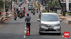 Urai Kemacetan, Jalan Kemang Raya Dibagi Jadi 3 Lajur