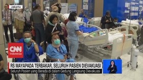 VIDEO: Kebakaran di RS Mayapada, Seluruh Pasien Dievakuasi