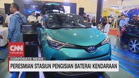 VIDEO: Peresmian Stasiun Pengisian Baterai Kendaraan