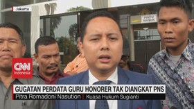 VIDEO: Tak Kunjung Diangkat PNS, Guru Honorer Gugat Perdata