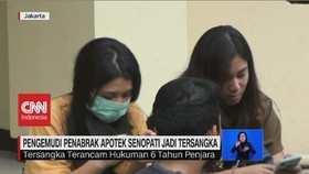 VIDEO: Pengemudi Penabrak Apotek Senopati Jadi Tersangka