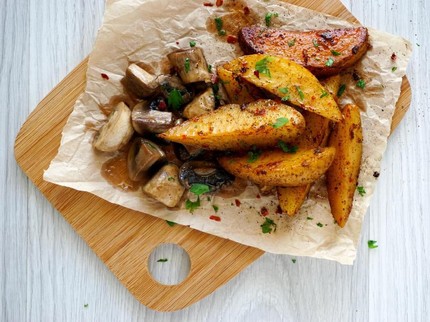 Resep Bekal Sekolah Anak: Baked Potato Wedges, Mudah Dibuat & Bergizi