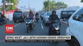 VIDEO: Sering Macet, Lalu Lintas Kawasan Kemang Direkayasa