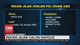 VIDEO: Cek Rekam Jejak Calon Kapolri Komjen Idham Azis