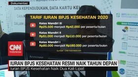VIDEO: Iuran BPJS Kesehatan Resmi Naik Tahun Depan
