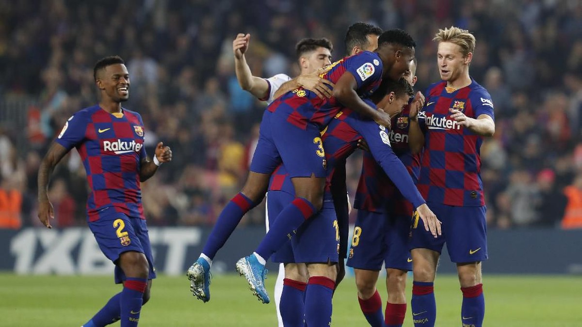 FOTO: Messi Bawa Barcelona Menang Telak atas Valladolid