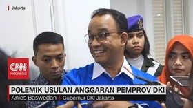 VIDEO: Anies Sebut Pengkritik Anggaran DKI Mencari Panggung