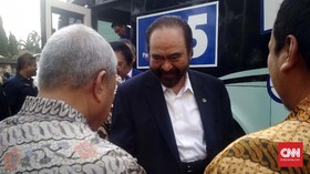 Surya Paloh Bantah Reaktif dan Emosional soal Sindiran Jokowi