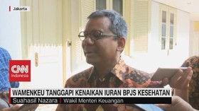 VIDEO: Wamenkeu Tanggapi Kenaikan Iuran BPJS Kesehatan