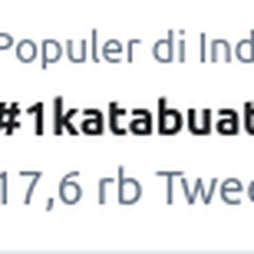 Viral Tagar '1 Kata Buat Mantan', Netizen: Enggak Cukup Satu Kata