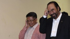 Presiden PKS Temui Surya Paloh di Kantor NasDem