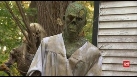 VIDEO: Gara-gara Hujan, Perayaan Halloween New York Diundur