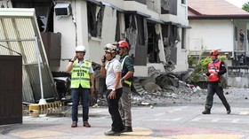 Gempa M 7,3 Guncang Filipina, RS di Abra Runtuh Sebagian