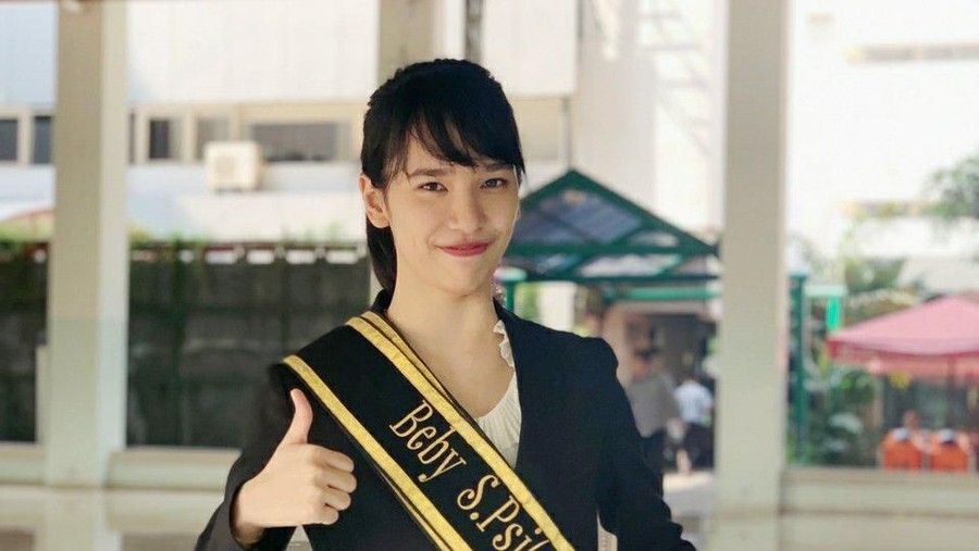 Beby JKT48 resmi diwisuda.