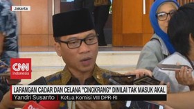 VIDEO: DPR: Larangan Cadar & Celana Cingkrang Tak Masuk Ak