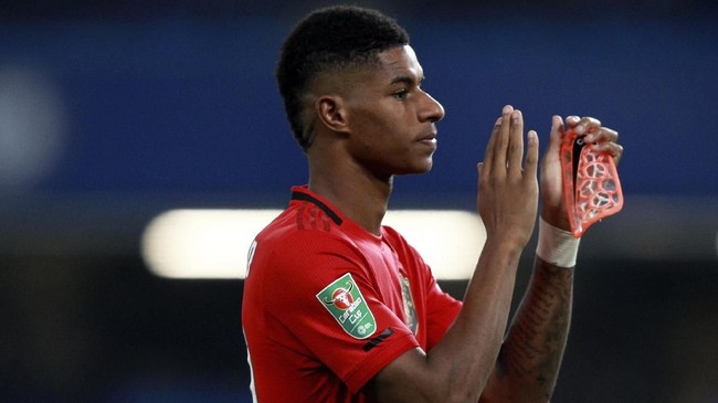 Penyerang Manchester United, Marcus Rashford, sedang dalam performa terbaik setelah mencetak tiga gol dalam dua laga terakhir The Red Devils.