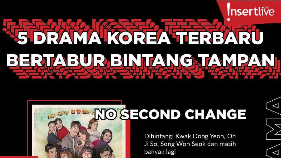Infografis: 5 Drama Korea Terbaru Bertabur Bintang Tampan Drama Korea masih menjadi favorit penonton. Ketampanan yang ditampilkan aktor menjadi salah satu daya tarik drama korea tersebut. Berikut 5 drakor terbaru: