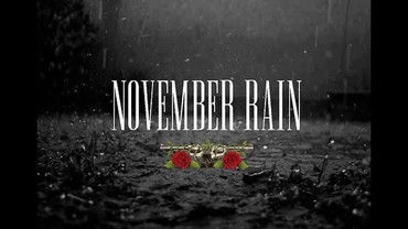 Lirik Lagu dan Terjemahan November Rain - Guns N' Roses