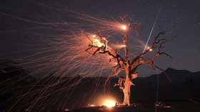 Meteor Raksasa Hantam Bumi, Terbakar di Langit Norwegia