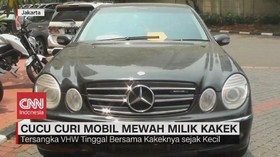 VIDEO: Cucu Curi Mobil Mewah Milik Kakek