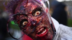 FOTO: Gemerlap Pekan Halloween di Penjuru Dunia
