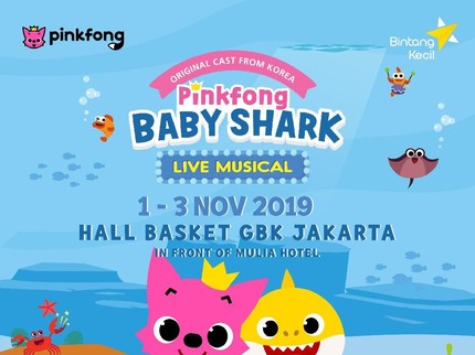 5 Pemenang Tiket Nonton Pinkfong Baby Shark Live Musical