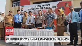 VIDEO: Puluhan Mahasiswa Tertipu Kampus Bodong Tak Berizin