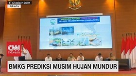 VIDEO: BMKG Prediksi Musim Hujan Mundur