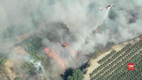 VIDEO: Kebakaran California Capai 9.000 Hektare