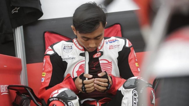 Penyelenggara MotoGP Malaysia 2019 memberi penghormatan kepada Afridza Munandar yang meninggal setelah kecelakaan di ajang balap ATC 2019, Sabtu (2/11).