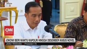 VIDEO: Jokowi Beri Waktu Kapolri Hingga Desember Kasus Novel