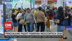 VIDEO: Pengunjung Padati Pameran Indocomtech 2019
