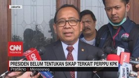 VIDEO: Presiden Belum Tentukan Sikap Terkait Perppu KPK