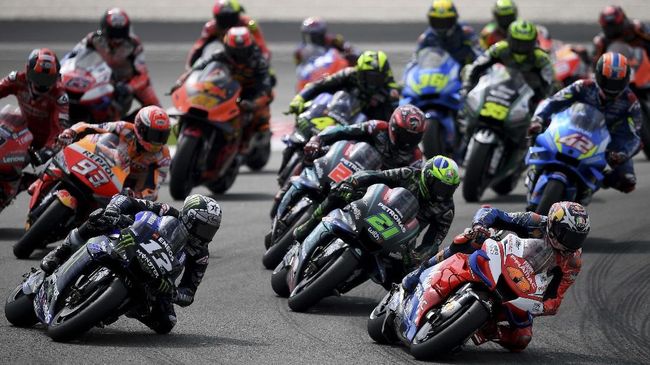 Resmi: Tes MotoGP 2021 Sepang Batal Dampak Corona Tes MotoGP 2021 di Sirkuit Sepang pada 19-21 Februari mendatang resmi dibatalkan karena situasi darurat virus corona di Malaysia.