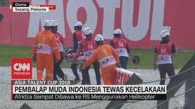 VIDEO: Pembalap Indonesia Afridza Munandar Tewas Kecelakaan